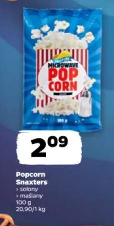 Popcorn solony Snaxters +1 wariant