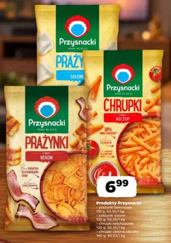 Prażynki bekonowe Przysnacki +3 warianty