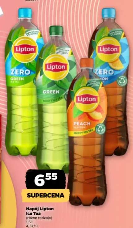 Napój Lipton Ice Tea Zero Green +3 warianty