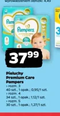 Pieluchy Premium Care rozm. 4 Pampers +2 warianty