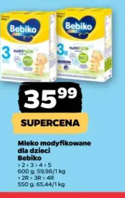 Mleko modyfikowane dla dzieci Bebiko +1 wariant