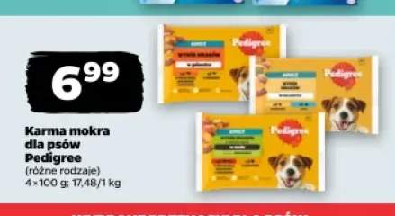Karma mokra dla psów 4-pak Pedigree