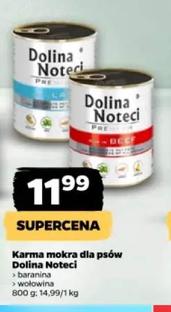 Karma mokra dla psów Dolina Noteci baranina +1 wariant