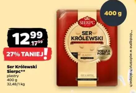 Ser Królewski w plastrach Sierpc