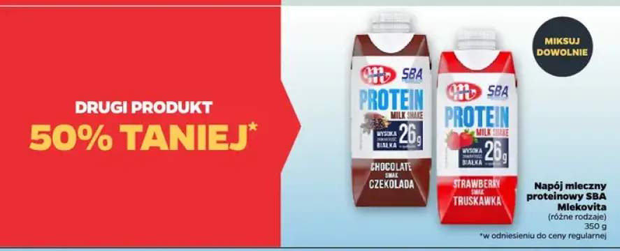Napój mleczny proteinowy SBA Mlekovita