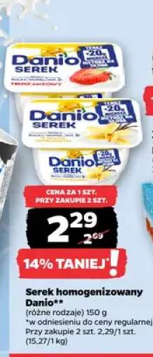 Serek homogenizowany Danio