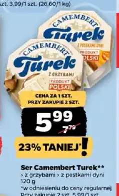 Ser Camembert z grzybami Turek +1 wariant