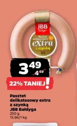Pasztet delikatesowy extra z szynką