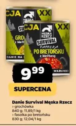Danie Survival grochówka Męska Rzecz +1 wariant
