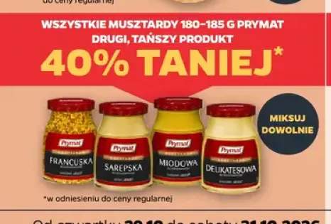 Musztardy Prymat +4 warianty