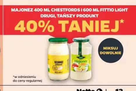Majonez Chestfords +1 wariant