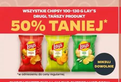 Chipsy 100-130 g Lay's +3 warianty