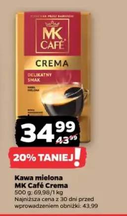Kawa mielona MK Café Crema