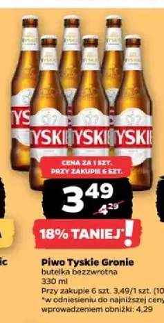 Piwo Tyskie Gronie