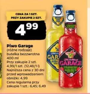 Piwo Garage Hard Lemon +1 wariant