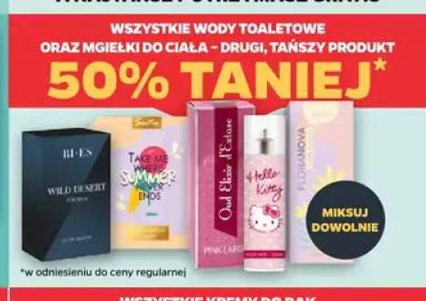 Wody toaletowe oraz mgiełki do ciała +5 wariantów