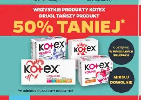 Produkty Kotex +4 warianty