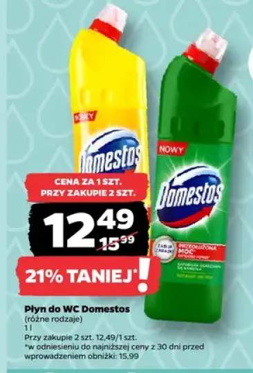 Płyn do WC Domestos