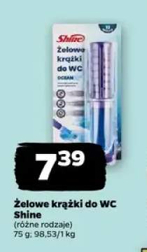 Żelowe krążki do WC Shine