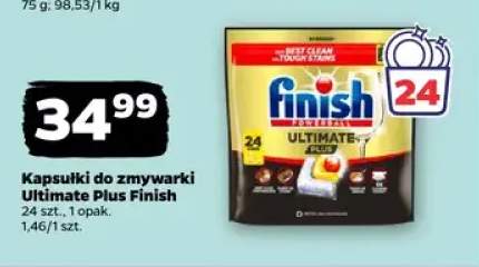 Kapsułki do zmywarki Ultimate Plus Finish