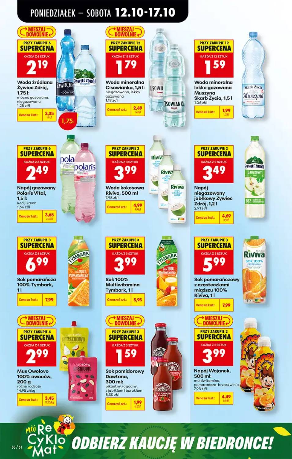 Woda mineralna Netto 🔥 promocje październik 2026